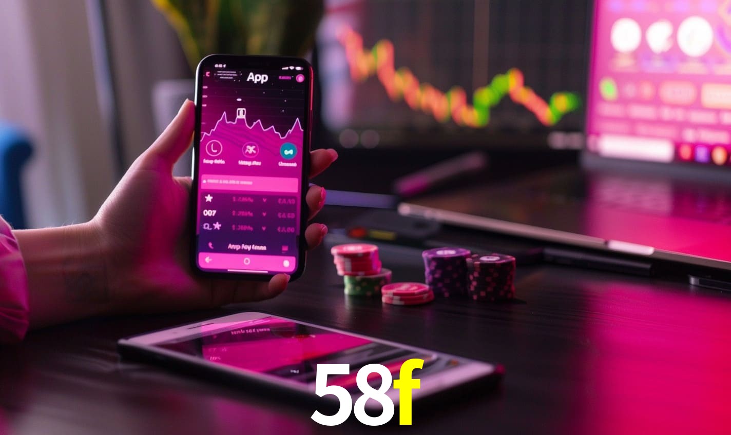 Comparação APP mobile vs versão web da 58f